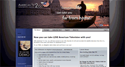 Desktop Screenshot of americantv2go.com